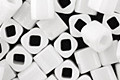 TOHO Opaque White Cube 4mm Seed Bead