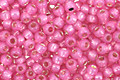 TOHO Milky Hot Pink (with Silver Lining) Round 11/0 Seed Bead