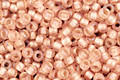 TOHO Rainbow Rosaline (with Frosted Silver Lining) Round 11/0 Seed Bead
