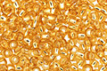 TOHO Medium Topaz (with Silver Lining) Round 11/0 Seed Bead
