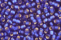 TOHO Dark Sapphire (with Frosted Silver Lining) Round 11/0 Seed Bead