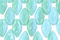 Czech Glass Horizon Leaf Drop 8x12mm