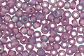 TOHO Transparent Rainbow Frosted Medium Amethyst Round 11/0 Seed Bead
