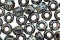 TOHO Jet Picasso Hybrid Round 6/0 Seed Bead