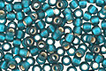 TOHO Teal (with Frosted Silver Lining) Round 11/0 Seed Bead