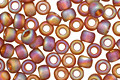TOHO Transparent Rainbow Frosted Smoky Topaz Round 8/0 Seed Bead