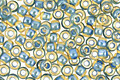 TOHO Jonquil (with Turquoise Lining) Round 11/0 Seed Bead