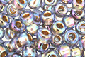 TOHO Rainbow Light Sapphire (with Gold Lining) Round 6/0 Seed Bead