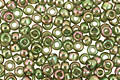 TOHO Gold Lustered Olivine Round 11/0 Seed Bead