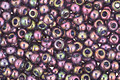 TOHO Gold Lustered Moon Shadow Round 11/0 Seed Bead