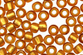 TOHO Frosted Dark Topaz (with Silver Lining) Round 8/0 Seed Bead