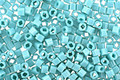 TOHO Opaque Turquoise Cube 1.5mm Seed Bead