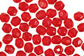 Czech Fire Polished Glass Ruby Round 3mm