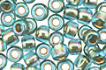 TOHO Rainbow Aqua (with Gold Lining) Round 6/0 Seed Bead