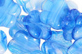 Czech Glass Ocean Waters 5 Petal Daisy 14mm