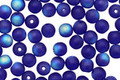 Czech Glass Matte Cobalt AB Round 4mm