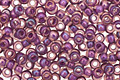 TOHO Rainbow Rosaline (with Opaque Purple Lining) Round 11/0 Seed Bead