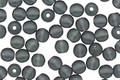 Czech Glass Matte Montana Blue Round 4mm