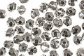Czech Fire Polished Glass Silver Round 4mm