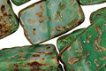 Czech Glass Open Fields Groovy Rectangle 18x12mm