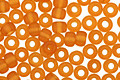 TOHO Transparent Frosted Dark Topaz Round 8/0 Seed Bead