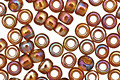 TOHO Transparent Rainbow Smoky Topaz Round 8/0 Seed Bead