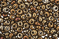 TOHO Metallic Iris Brown Magatama 3mm Seed Bead
