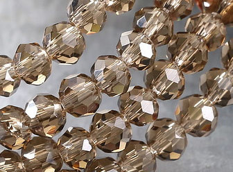 Gray Crystal Beads