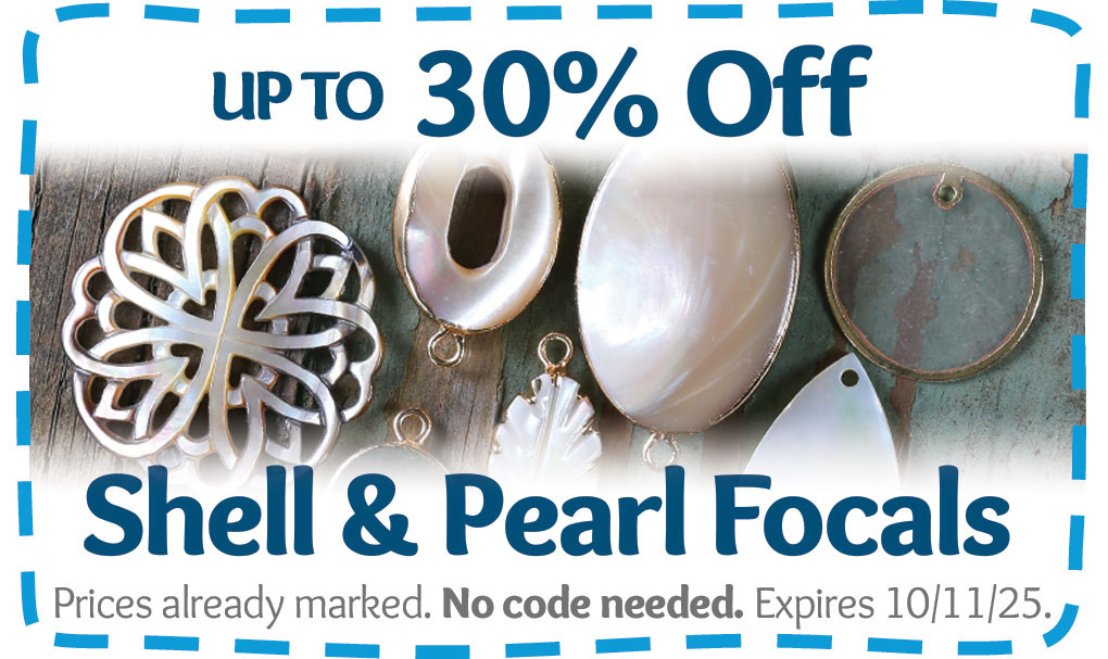 shell and pearl focals