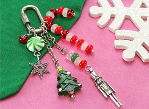 Holiday Nutcracker Bag Charm