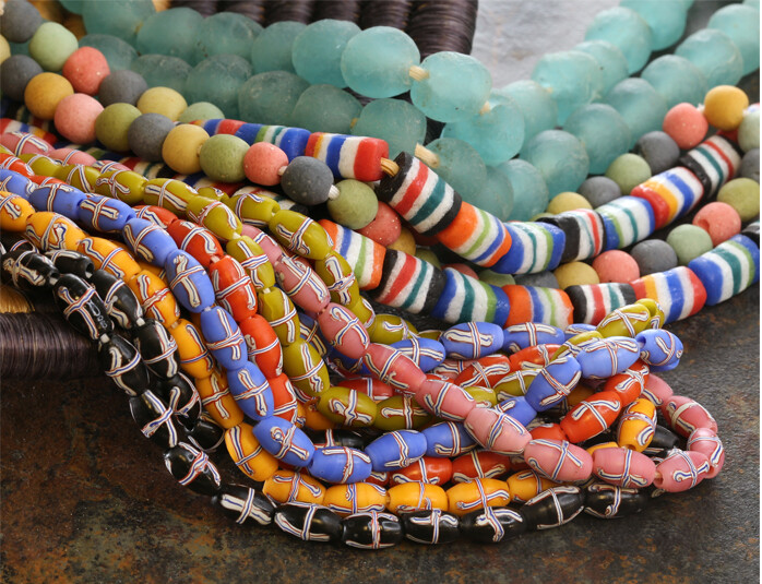 African Glass Beads