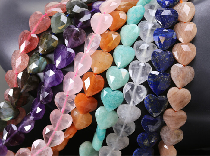 gemstone hearts