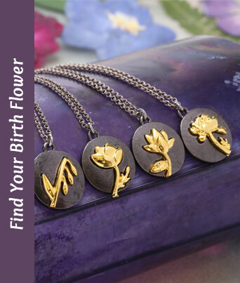 Birth flower charms