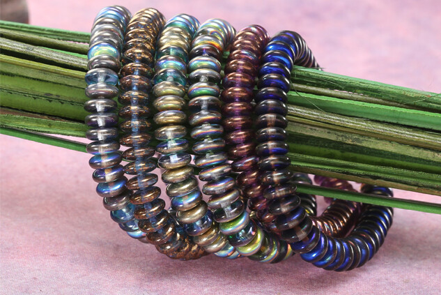 Czech Glass Rondelles