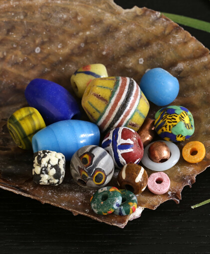 African Recycled Glass Beads