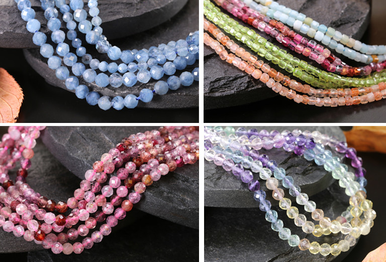 Faceted Round Gemstones