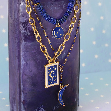 To the Moon and Back Layered Necklace