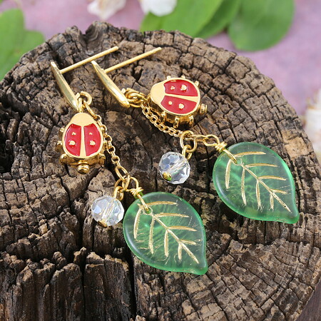 Ladybug Earrings