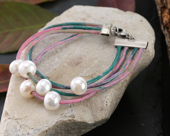 Forest Splash Layered Bracelet
