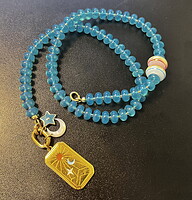 Glass Rondelle Necklaces