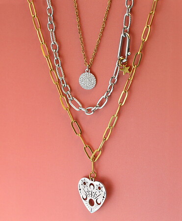 Cosmic Layered Necklace