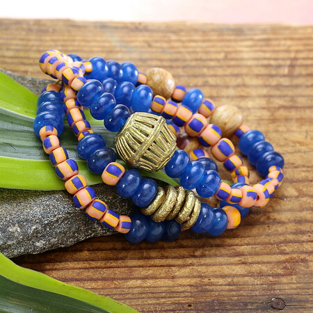Sunset Island Wrap Bracelet