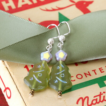 Christmas Tree Earrings
