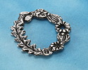 Green Girl Pewter Chatelaine Focal 30x35mm