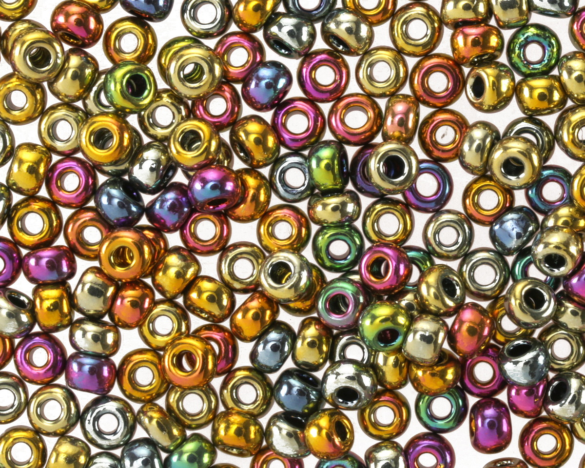 Metallic Iris Bronze Round 11/0 Seed Bead