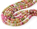 Tourmaline Faceted Spacer Rondelle 2x5mm