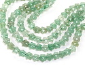 Green Strawberry Quartz Microfaceted Star 8mm