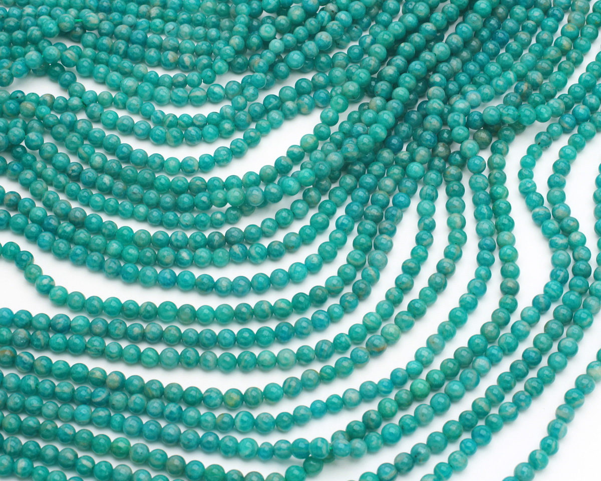 Russian Amazonite Round 4-5mm