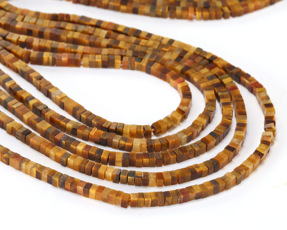 Tiger Eye Squaredelle 2x3mm