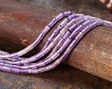 Amethyst Multi Tube 4x2mm